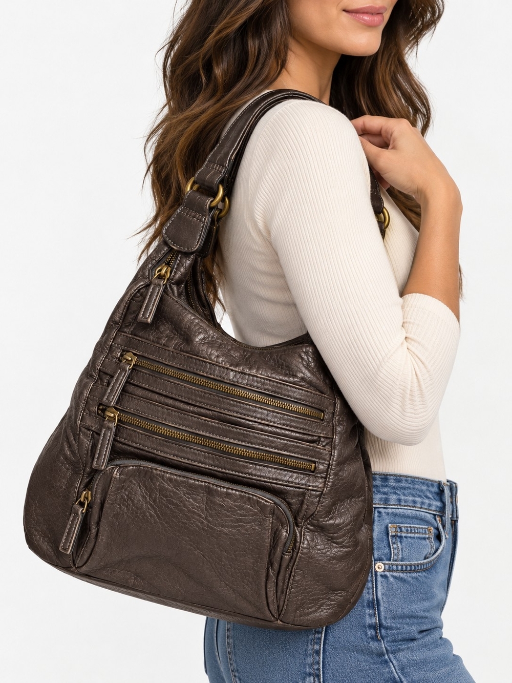 Ampere Creations 3-in-1 Convertible Backpack Crossbody Shoulder Bag